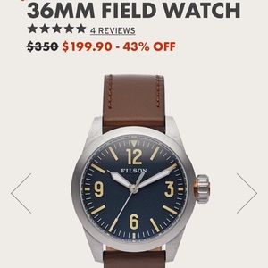 Filson 36mm Field Watch